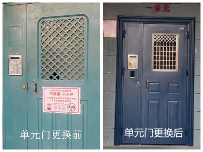 口的“爆改”打造多彩龙腾苑六区社区k8凯发国际登录“六色助力”！家门(图5)